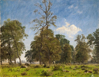P C Skovgaard - On the Outskirts of Knabstrup Dyrehave.webp