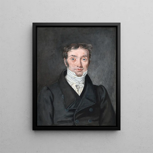 P C Skovgaard - Portrt af skolelrer Hans Jensen Visby 17771870 fra Aagerup Ramlse sogn.webp