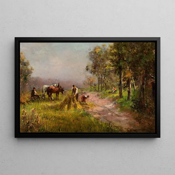 P De Bruin - Hay Harvest.webp