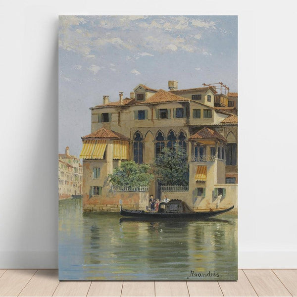 Palazzo Falier, Venice - Antonietta Brandeis | Reproduction Tableau Décoration murale affiche copie