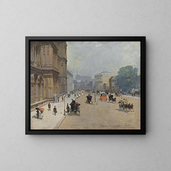 Rue du Parlement, London - Paolo Sala — inramlat konstverk på väggen