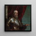 Portrait of Agostino Barbarigo - Paolo Veronese — inramlat konstverk på väggen