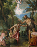 Le baptême du Christ - Paolo Véronèse — vy av konstverket