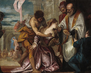 Paolo Veronese - The Martyrdom and Last Communion of Saint Lucy.webp