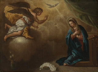 Annunciation to Mary - Paolo de Matteis — vy av konstverket