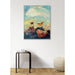 Reproduktion av målningen Papillons - Odilon Redon