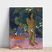 Reproduktion av målningen Parau na te Varua ino (Ordspråk av Djävulen) - Paul Gauguin