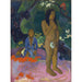 Reproduktion av målningen Parau na te Varua ino (Ordspråk av Djävulen) - Paul Gauguin