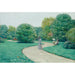 Reproduktion av målningen Parc Monceaux, Paris - Childe Hassam
