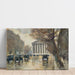 Reproduktion av målningen Paris, La Madeleine av Lesser Ury