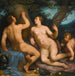 Paris och Oenone - Cornelis Cornelisz van Haarlem — vy av konstverket