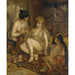 Reproduktion av målningen Parisiska målningar i algerisk kostym eller i haremskläder - Pierre-Auguste Renoir