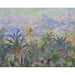 Reproduktion av målningen Parlmiers à Bordighera - Claude Monet