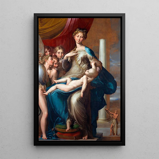 Parmigianino - Madonna and Child with Angels.webp