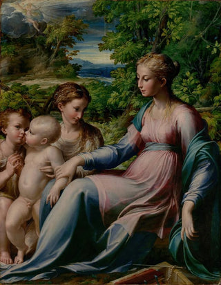 Parmigianino - Virgin and Child with Saint John the Baptist and Mary Magdalene.webp