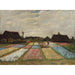 Reproduktion av målningen Parterres de fleurs en Hollande - Vincent van Gogh