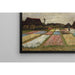 Reproduktion av målningen Parterres de fleurs en Hollande - Vincent van Gogh