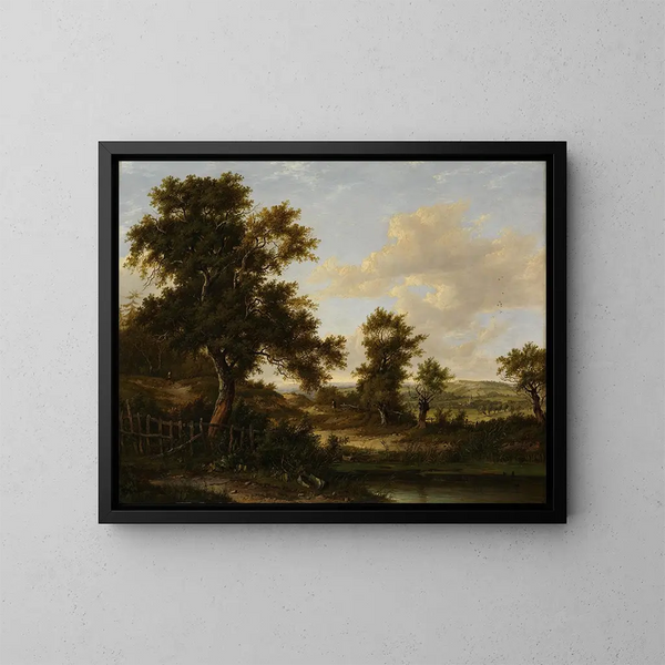 nära Penshurst, Kent - Patrick Nasmyth — inramlat konstverk på väggen