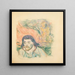 Paul Gauguin - Claude Émile Schuffenecker — inramlat konstverk på väggen