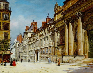 La Sorbonne - Paul-Joseph-Victor Dargaud — vy av konstverket