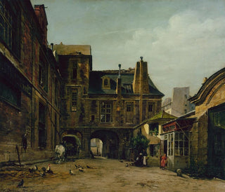 Hôtel de La Vieuville - Paul-Joseph-Victor Dargaud — vy av konstverket