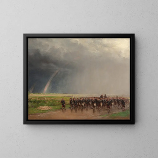 Paul Alexandre Protais - Soldiers on the march.webp