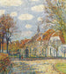 Sainte-Anne stadshus - Paul Baum — vy av konstverket