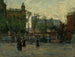 Empire de soirée, park i New York - Paul Cornoyer — vy av konstverket