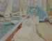 En bateau - Paul César Helleu — vy av konstverket