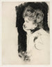 Tête de femme - Paul César Helleu — vy av konstverket