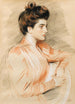 Elisabeth Van Biema - Paul César Helleu — vy av konstverket
