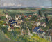 Vue panoramique d'Auvers - Paul Cézanne — vy av konstverket