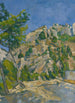 Fond du ravin - Paul Cézanne — vy av konstverket