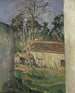 gårdsplan - Paul Cézanne — vy av konstverket