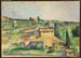 Champs à Bellevue - Paul Cézanne — vy av konstverket
