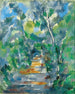 Sentier forestier du Mas Jolie au Château Noir - Paul Cézanne — vy av konstverket