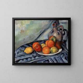 Paul Czanne - Fruit and a Jug on a Table.webp