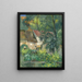 Maison de Pré Lacroix - Paul Cézanne — inramlat konstverk på väggen