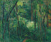 en skog inomhus - Paul Cézanne — vy av konstverket