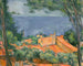 L'Estaque aux toits rouges - Paul Cézanne — vy av konstverket