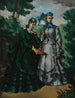 La Promenade - Paul Cézanne — vy av konstverket