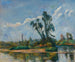 La Rivière - Paul Cézanne — vy av konstverket