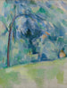 Morning in Provence - Paul Cézanne — vy av konstverket