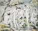 Les Baigneurs - Paul Cézanne — vy av konstverket