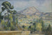 Montagne Sainte-Victoire - Paul Cézanne — vy av konstverket