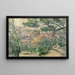 L Vue Matinale de L'Estaque au Soleil - Paul Cézanne — inramlat konstverk på väggen