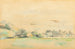 Landskapsbild vid vattnet - Paul Cézanne — vy av konstverket