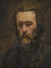 Porträtt av man - Paul Cézanne — vy av konstverket