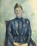 Portrait de Madame Cézanne - Paul Cézanne — vy av konstverket