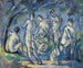 Sept badare - Paul Cézanne — vy av konstverket